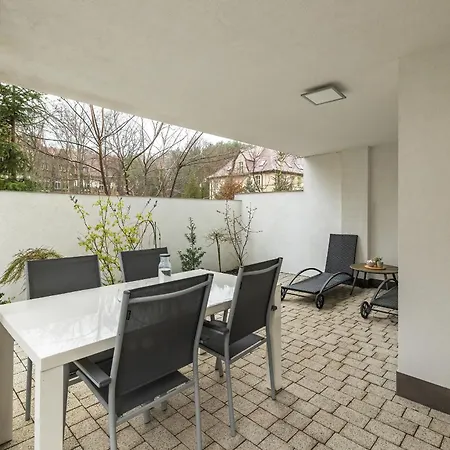 Family Apartments Herberta With Terrace And Parking By Rent Like Home Świnoujście Esterno foto